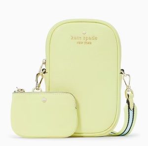 MAKE AN OFFER NWT Kate spade Rosie north south crossbody melon rind N/S
